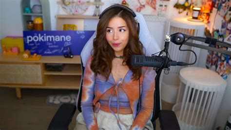 pokimain nip slip|Pokimane has minor wardrobe malfunction on stream